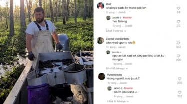 7 Jawaban Kocak 'Lek Jacob', Nelayan Bule yang Disukai Netizen Indonesia