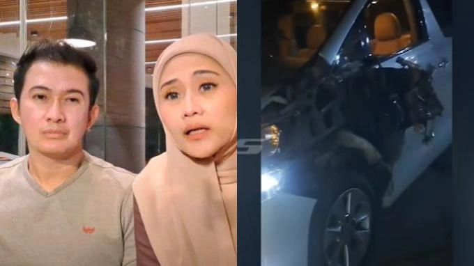 Mandala Shoji Kecelakaan Saat Perjalanan Mudik, Mobil Ringsek, Begini Nasib Istri dan Anak-anaknya