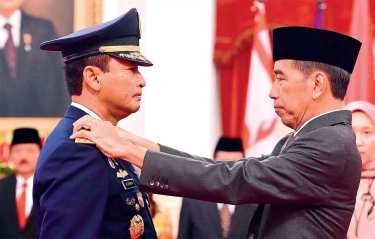 KSAU Marsekal Mohamad Tonny Harjono Sambut Alutsista Modern