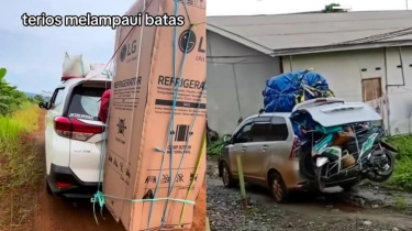Serba Serbi Bawaan di Luar Nurul Pemudik Saat Pulang Kampung, Dari Kulkas Hingga Cengtri Sama Kambing!