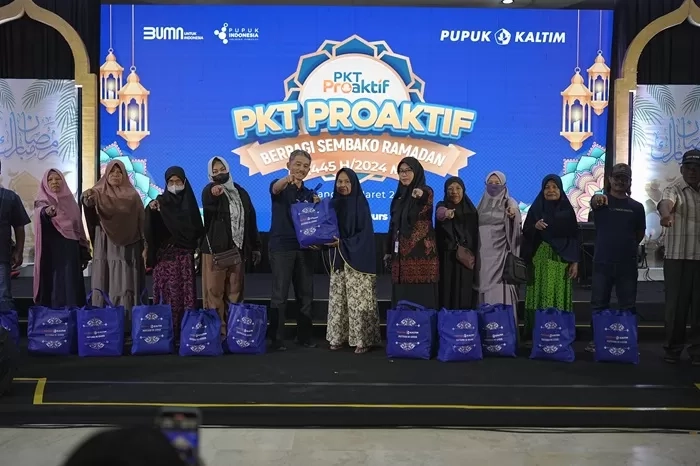 Pupuk Kaltim Tebar Donasi Rp 3 Miliar di Bontang selama Safari Ramadhan