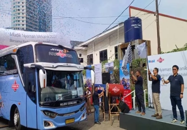 PT EMLI Berangkatkan Mekanik Mobil dan Motor Jabodetabek Mudik Gratis