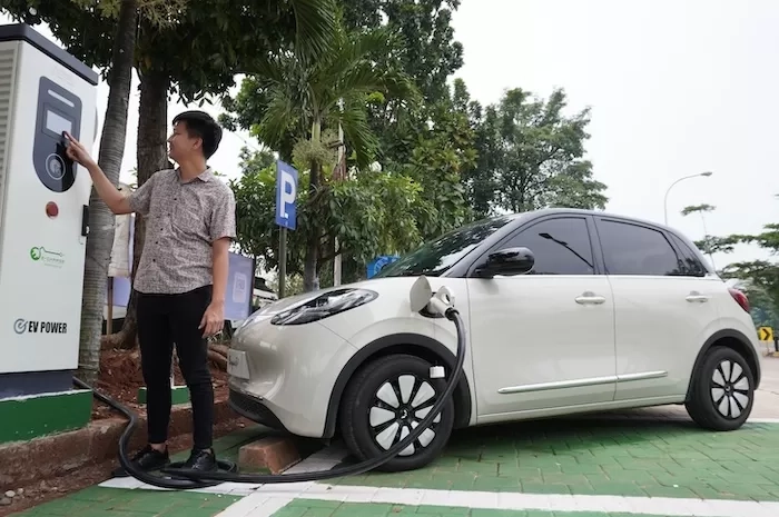 Wuling Resmikan 6 Titik DC Charging, 2 di Rest Area Trans Jawa