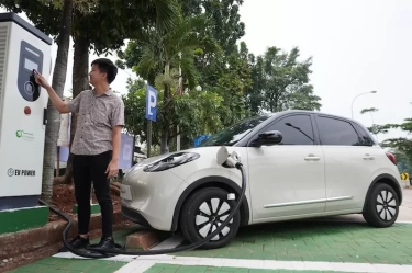 Wuling Resmikan 6 Titik DC Charging, 2 di Rest Area Trans Jawa
