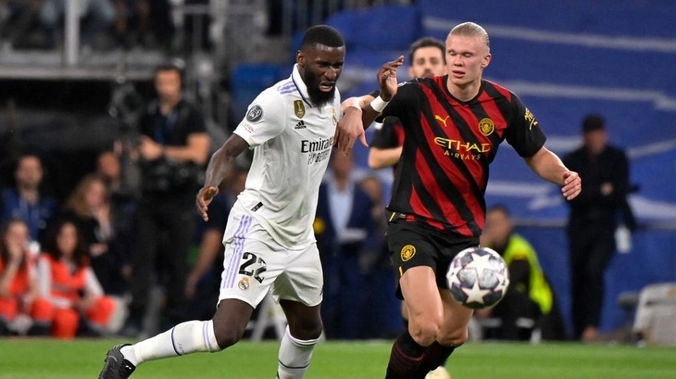 Real Madrid vs Manchester City: Antonio Rudiger Tak Hanya Waspadai Erling Haaland, Tapi...