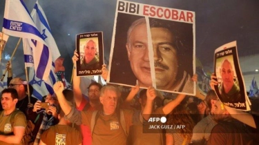 Demo Tel Aviv 5 Orang Terluka Ditabrak Mobil, Tentara Wanita Israel Ambruk Dihajar KO Pengunjuk Rasa