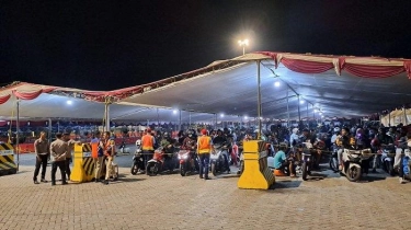 Pemudik Motor Menuju Sumatera Lebih Pilih Lakukan Perjalanan Malam Hari: Enggak Kena Panas