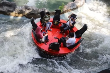 Dufan Dipenuhi 9.000 Pengunjung di H+1 Lebaran, Semua Wahana Antre Panjang