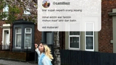 Usai Lepas Hijab Putri Ridwan Kamil Pamer Rambut Pirang Saat Lebaran, Disindir Netizen: Jamet