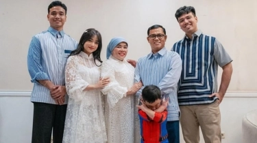 6 Potret OOTD Artis Lebaran Dengan Rambut Tergerai, Tetap Cantik Menawan Tanpa Penutup Kepala