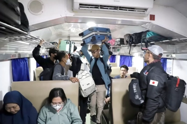 Arus Balik Lebaran, 46.474 Orang Tiba di Jakarta Gunakan Kereta Api