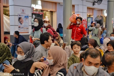 Persiapan Arus Balik, Jumlah Pengguna Angkutan Umum di Semua Moda Kembali Alami Peningkatan
