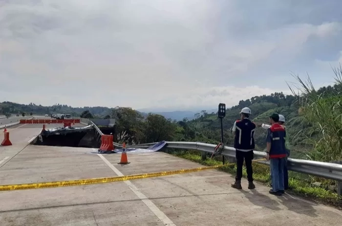 Usai Dilanda Longsor, Tol Bocimi Dibuka Lagi Hari Ini untuk Layani Arus Balik