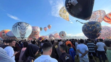 Pilot Lihat Balon Udara di Ketinggian 9.000 Kaki di Lintasan Penerbangan Jawa Tengah