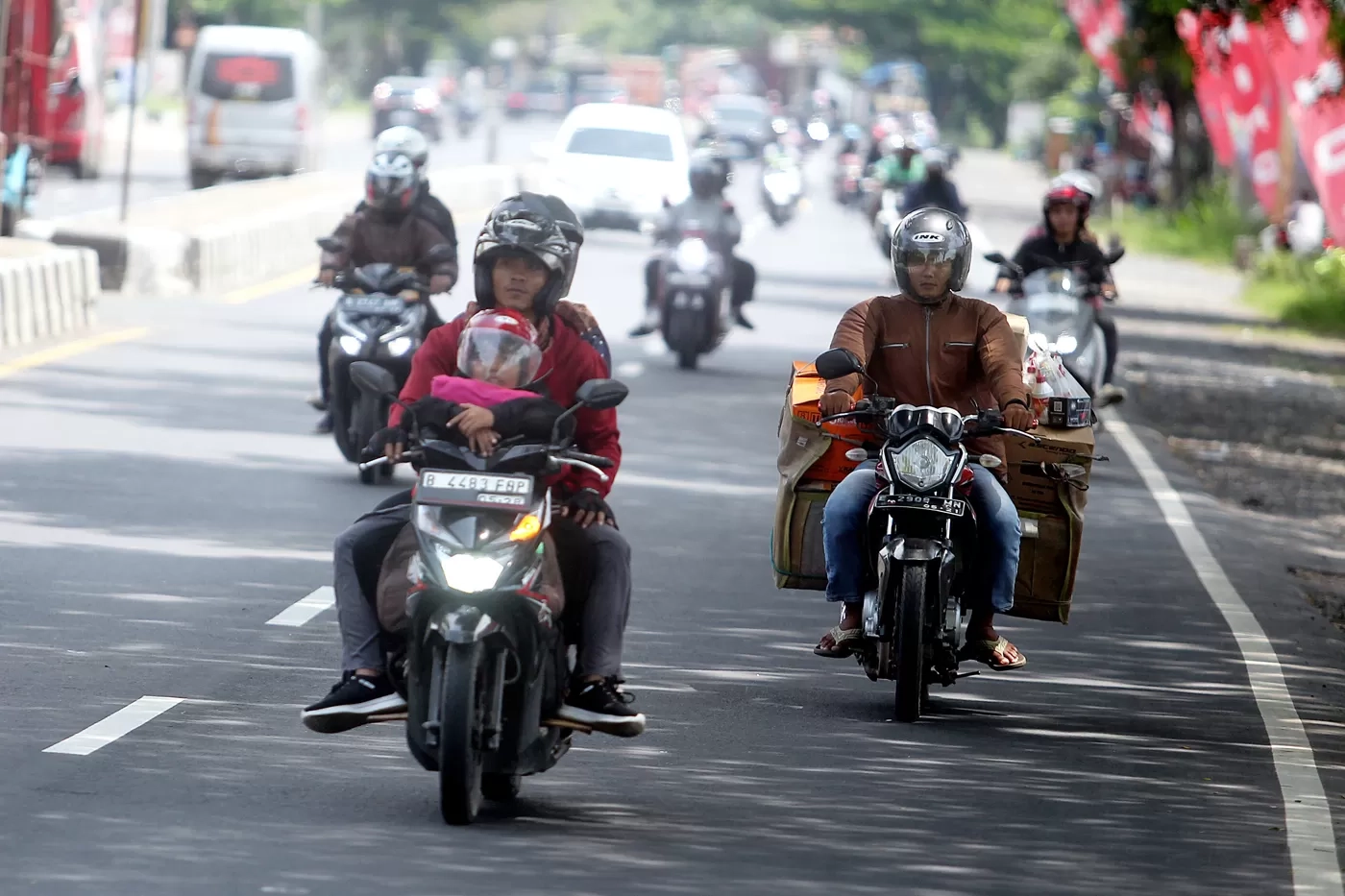 Arus Balik, Simak Tips Berkendara Jarak Jauh dengan Sepeda Motor