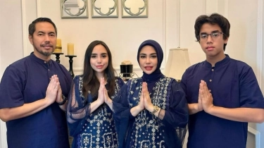 5 Potret Salmafina Sunan Ikut Rayakan Lebaran Idulfitri Meski Tak Lagi 'Peluk' Islam