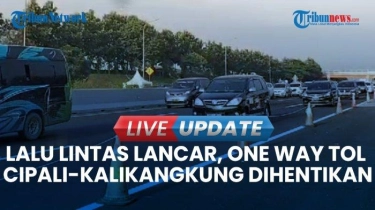 One Way Tol Kalikangkung Hingga Tol Cipali Diperpanjang Hingga Pukul 24.00 Malam Ini