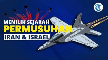 INFOGRAFIS: Sejarah Permusuhan 'Berdarah-darah' Iran dan Israel