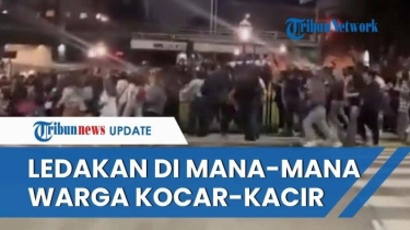 Video Situasi Mencekam Tel Aviv, Iron Dome Israel Tak Kuat Tahan Serangan Iran