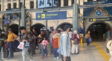 KAI Catat 47 Ribu Penumpang Telah Tiba di Jakarta
