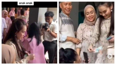 Aksi Ayu Ting Ting Bagi THR Rp 20 Ribu Dihujat, Tetangga Bongkar Tabiat Si Pedangdut