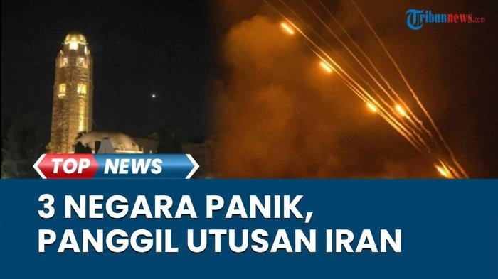 Video 3 Negara Panggil Kepala Misi Diplomatik Teheran Buntut Serangan Iran ke Israel
