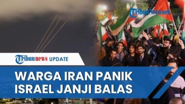 VIDEO Respons Warga Iran soal Rencana Serangan Balasan Israel, Takut?