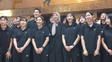 Jadi Pemain Bintang di Red Sparks, Megawati Hangestri Ternyata Sempat Jiper Main di Liga Voli Korea