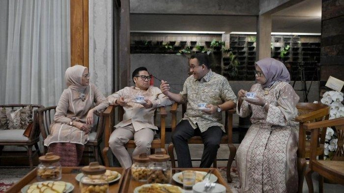 Penuh Keakraban, Keluarga Anies Baswedan dan Gus Imin Saling Bertemu
