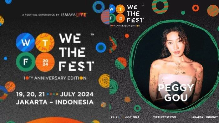 We The Fest 2024 Resmi Rilis Line Up Fase 1, Tampilkan 3 Diva, Henry Moodie hingga Peggy Gou