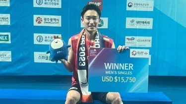 Kento Momota Pensiun dari Timnas Jepang, Tak Main Lagi di Panggung Badminton International