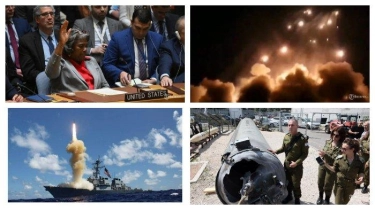 Populer Internasional: AS Ancam Layangkan Veto ke Palestina - Kata Warga Gaza soal Salvo Roket Iran