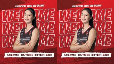 Transfer Liga Voli Korea - Red Sparks Gaet Tukang Gebuk IBK Altos Arungi Musim Depan