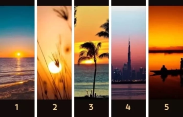 Tes Kepribadian : Bongkar Karakter Lewat Memilih Gambar Matahari Terbenam Favorit, Anda Termasuk yang Mana?