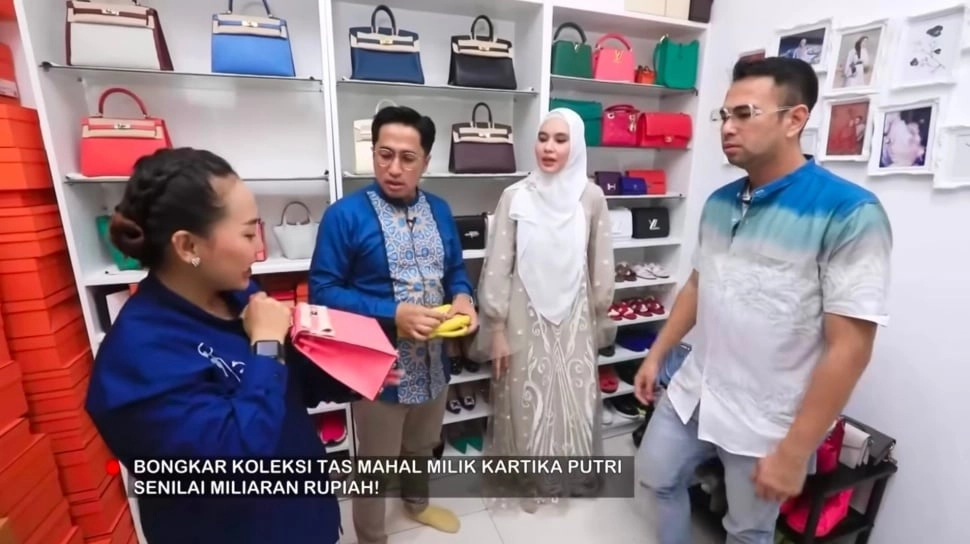 7 Koleksi Tas Hermes Kartika Putri yang Dipamerkan ke Raffi Ahmad: Ada yang Rp1,1 Miliar