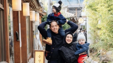 Definisi Keluarga Visual: Intip Potret Kebersamaan Roger Danuarta, Cut Meyriska, dan Kedua Anaknya