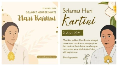 50 Contoh Poster Hari Kartini 2024 dan Link Download, Bisa Diedit