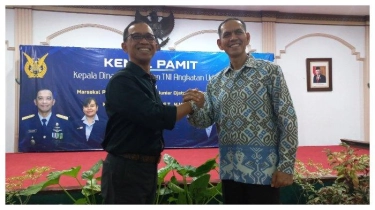 Kadispenau Berganti Pejabat, Acara Kenal Pamit Berlangsung Santai Tanpa Kenakan Seragam Dinas