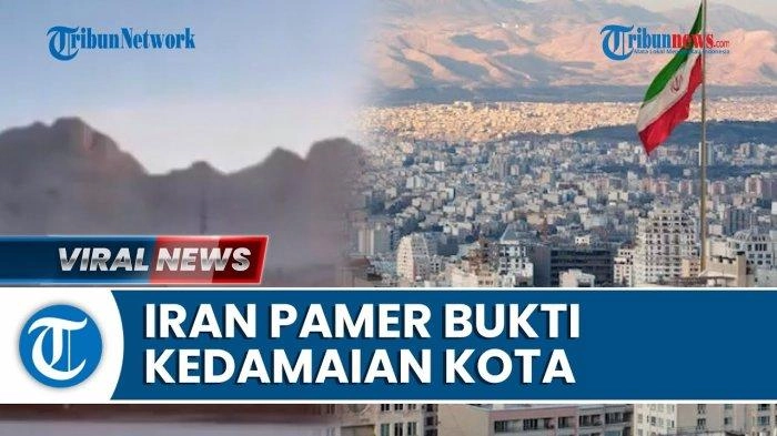 Video Bukti Serangan Israel Berhasil Digagalkan, Iran Pamer Pemandangan Kota di Pagi Hari