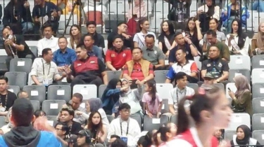 Saat SBY Berhenti Melangkah Dengarkan Sambutan Megawati