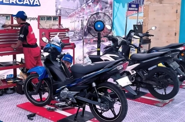 Jumlah Pemudik Motor Masih Tinggi, Yamaha Catat 17 Ribu Pengunjung Kunjungi Bengkel