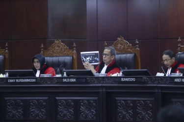 MK Tegaskan Bukan Keranjang Sampah Selesaikan Permasalahan Pemilu 2024