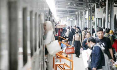 KAI Layani 4,39 Juta Penumpang Selama Periode Mudik Lebaran 2024