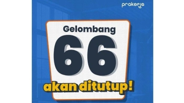 Kartu Prakerja Gelombang 66 Ditutup, Ini Tahapan Selanjutnya