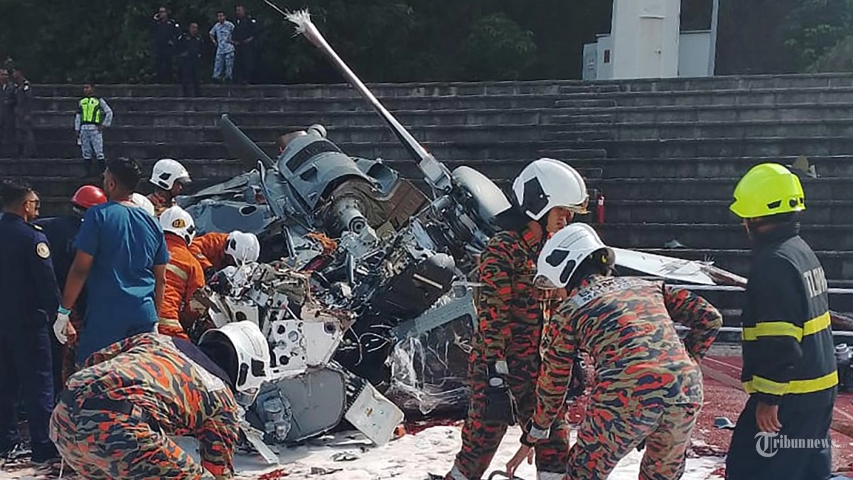 Keluarga Aktris Malaysia Korban Tabrakan 2 Helikopter, Total 10 Orang Tewas
