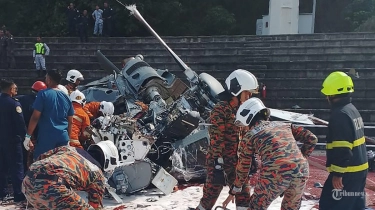 Keluarga Aktris Malaysia Korban Tabrakan 2 Helikopter, Total 10 Orang Tewas