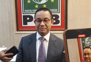 Hadiri Penetapan Prabowo jadi Presiden, Anies: Kita Menghormati Proses Bernegara