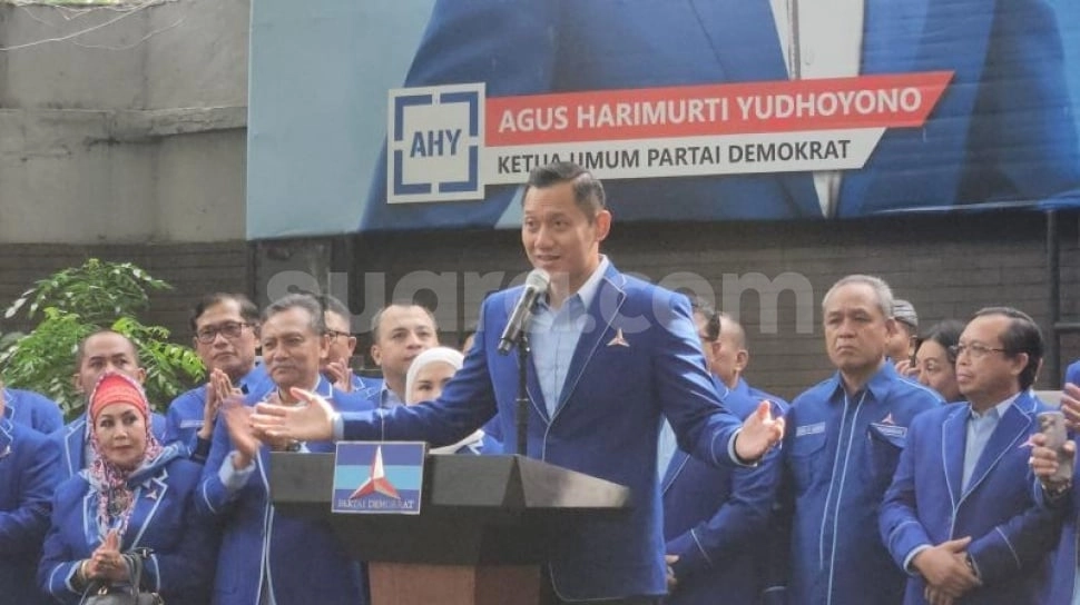 AHY Percayakan Posisi di Kabinet kepada Prabowo
