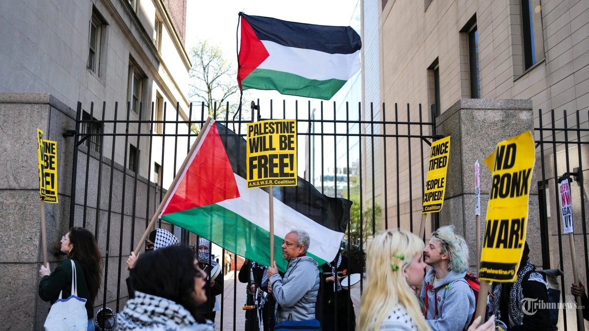Lagi-lagi Dikaitkan dengan Anti-Semit, Israel Kecam Mahasiswa Pro-Palestina yang Protes di AS