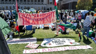 Niat Redakan Pendemo Pro-Palestina, Ketua DPR AS Malah Dicemooh, Ancam Turunkan Garda Nasional
